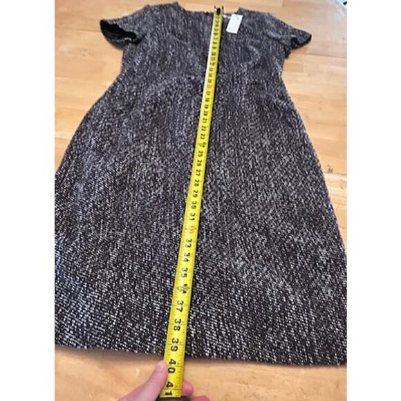 NWT Boden Lined Woven Brown & Tan Tunic Dress Size 12L - Picture 6 of 14